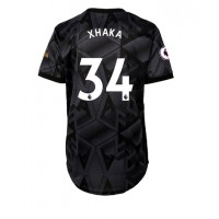 Arsenal Granit Xhaka #34 Fußballbekleidung Auswärtstrikot Damen 2022-23 Kurzarm